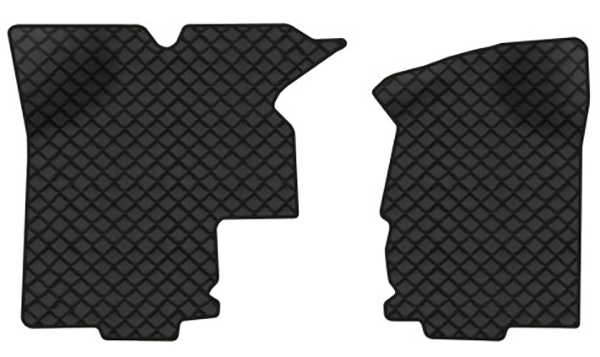 Коврики из экокожи в салон авто передние EVAtech ECO для D2 Zhidou 2014 1 поколение Htb China ZU42136AD2BBB - Фото 1