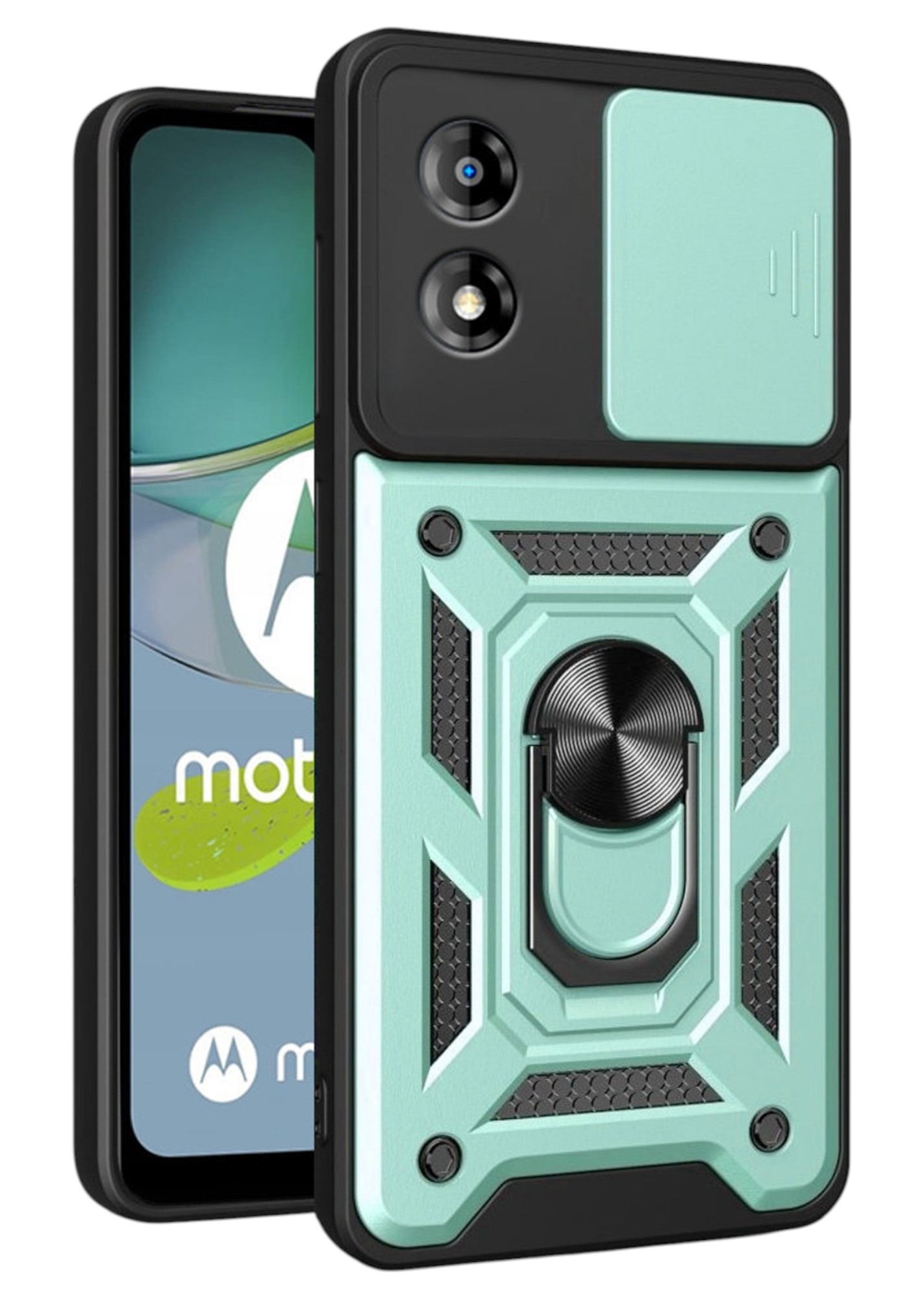 Чехол для смартфона BeCover Military for Motorola Moto E14 Dark Green (713054) - Фото 1