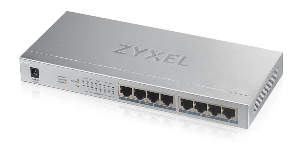 Коммутатор локальной сети (Switch) Zyxel GS1008HP-EU0101F - Фото 1