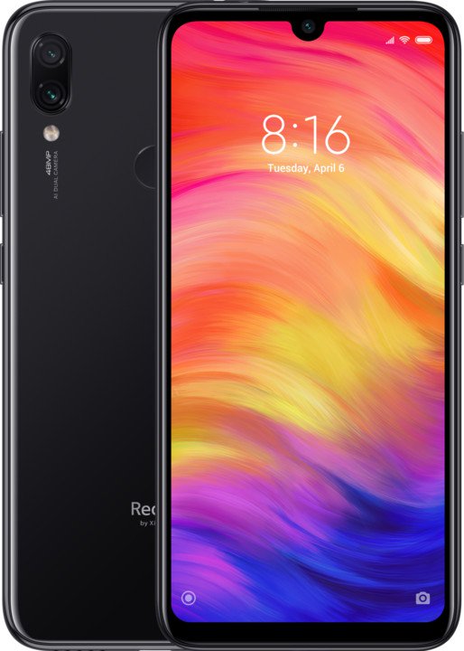Фото Смартфон Xiaomi Redmi Note 7 3/32GB Space Black - 1