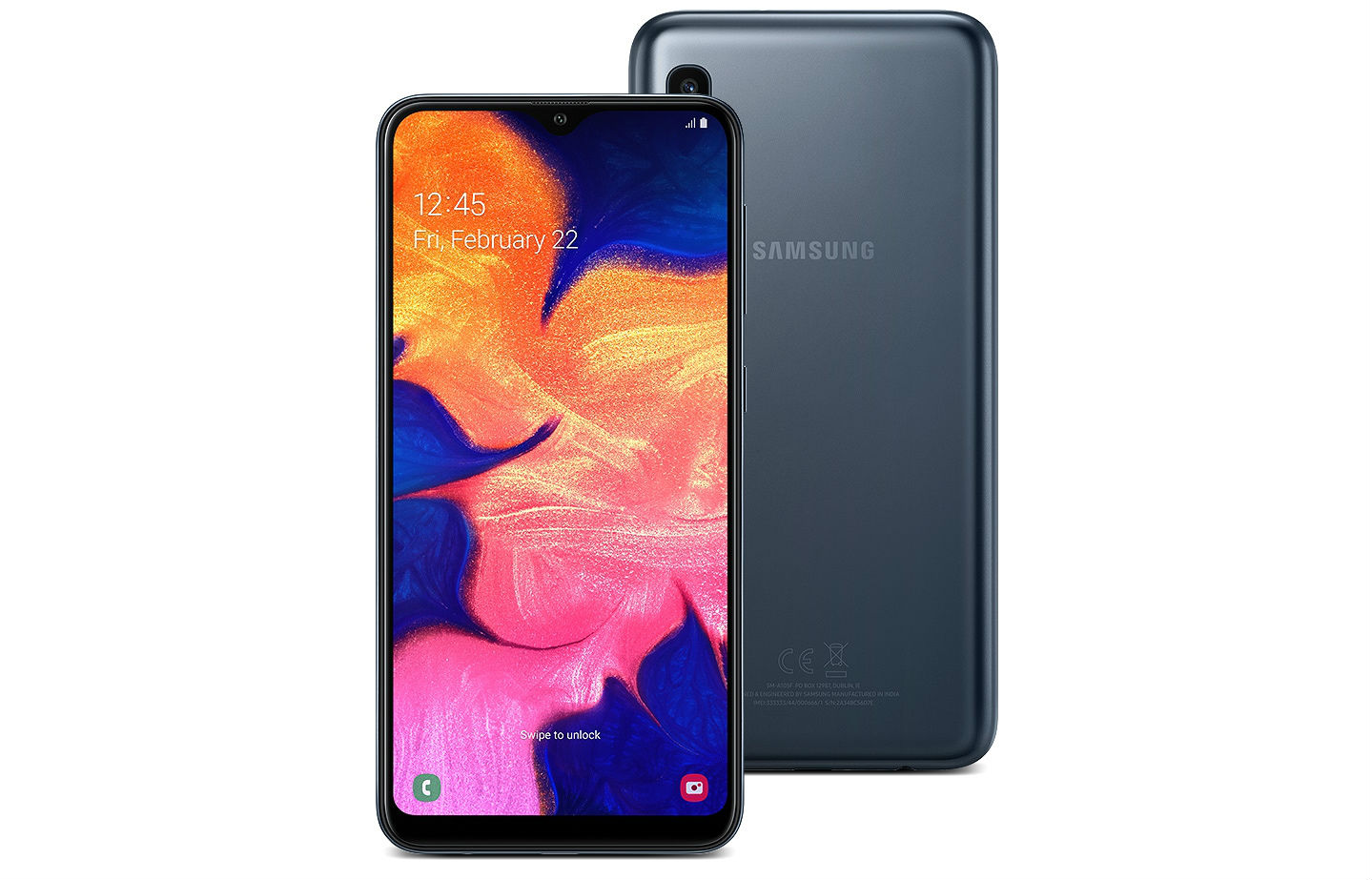 Смартфон Samsung Galaxy A10 2/32Gb Black (SM-A105FZKG) купить - цена ...