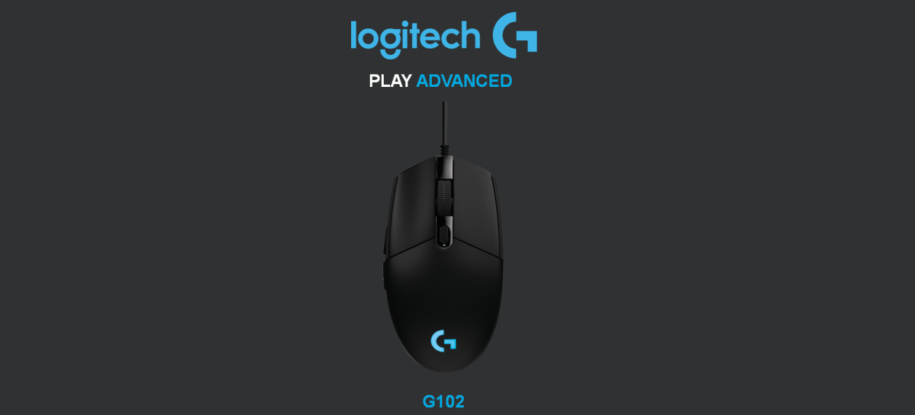 Фото Миша дротова Logitech G102 Prodigy Black USB (910-004939) - 1