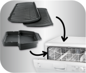 Гриль-барбекю електричний Tefal OptiGrill+ GC 712D34 - 3 Фото Гриль-барбекю електричний Tefal OptiGrill+ GC 712D34 - 3