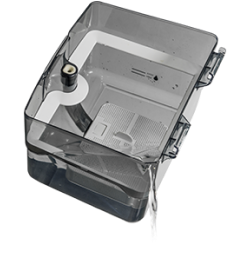 Для работы в режиме сбора жидкостей нужно оставить аквабокс пустым