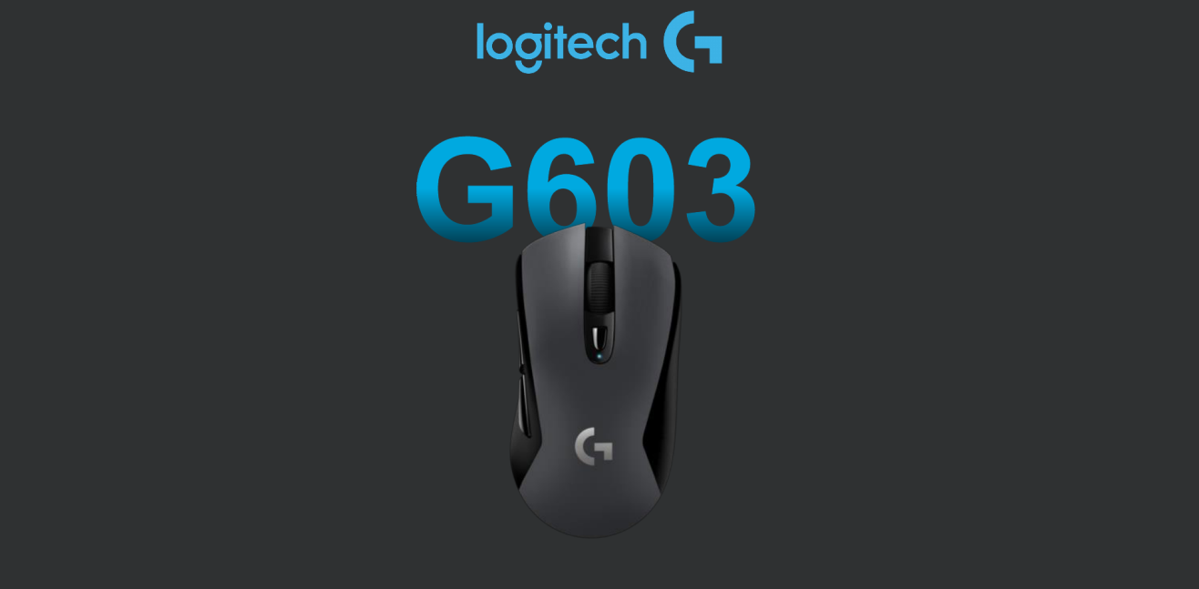 Фото Миша бездротова ігрова Logitech G603 Lightspeed Black (910-005101) - 1