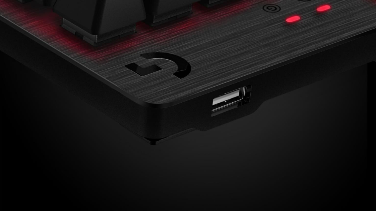 Клавіатура дротова ігрова Logitech G413 Carbon/Red USB (920-008309) - 6 Фото Клавіатура дротова ігрова Logitech G413 Carbon/Red USB (920-008309) - 6