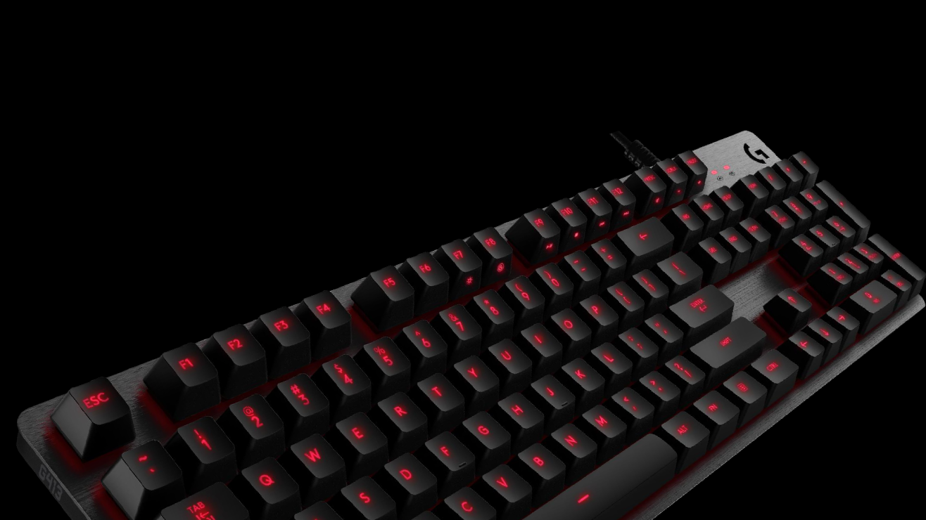Клавіатура дротова ігрова Logitech G413 Carbon/Red USB (920-008309) - 7 Фото Клавіатура дротова ігрова Logitech G413 Carbon/Red USB (920-008309) - 7