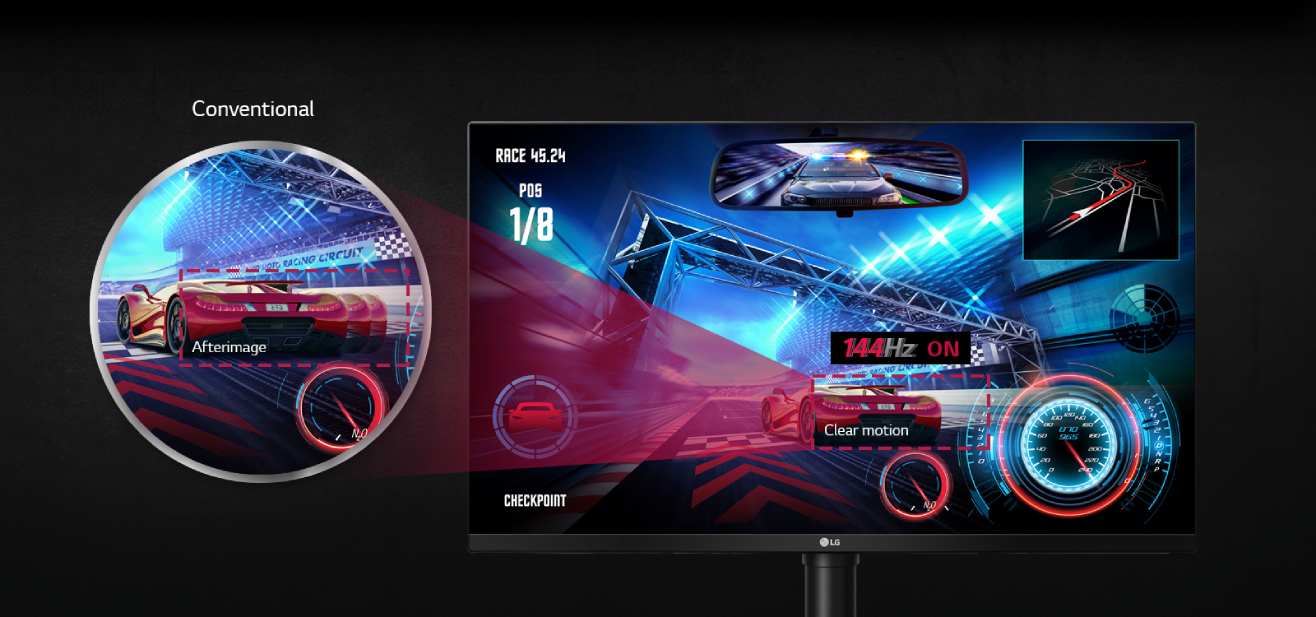 Фото Монитор игровой LG 32GK850G-B - 3