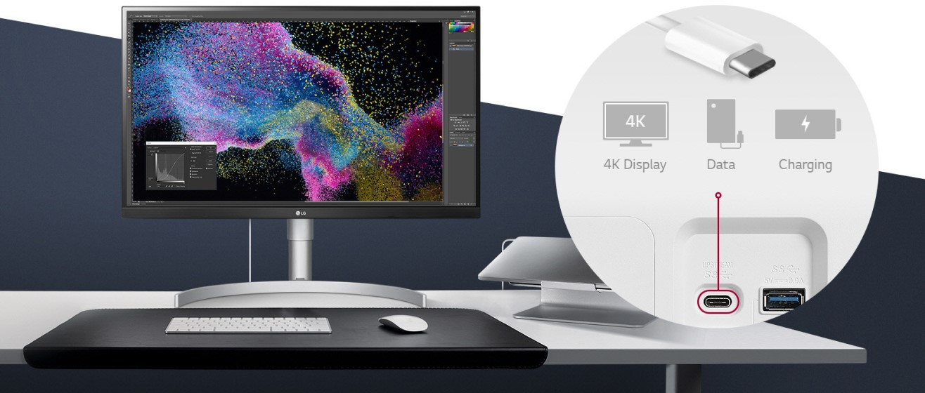 Монитор LG UltraFine 27UK850-W купить - цена, характеристики