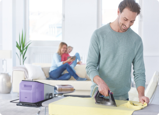 Фото Утюг с парогенератором Braun IS 7144 Easy Lock Removable - 11