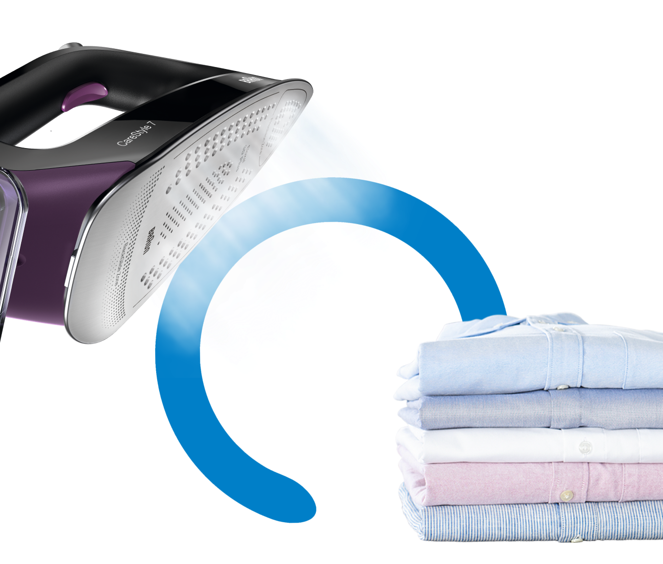 Фото Утюг с парогенератором Braun IS 7144 Easy Lock Removable - 9