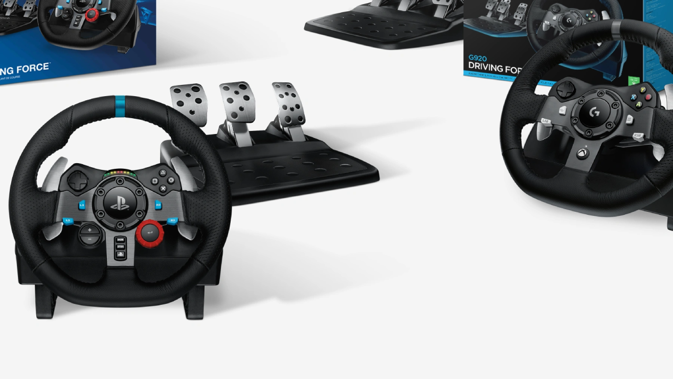 Кермо Logitech G29 Driving Force Racing Wheel (941-000112) - 5 Фото Кермо Logitech G29 Driving Force Racing Wheel (941-000112) - 5