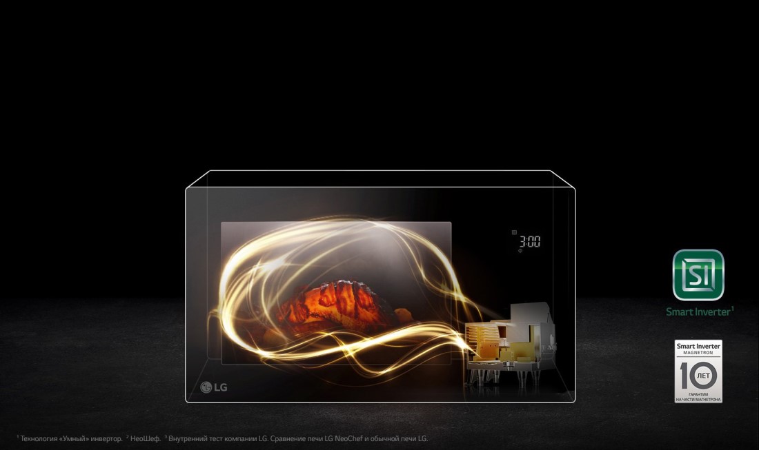 Микроволновая печь (СВЧ) LG MH6336GIB