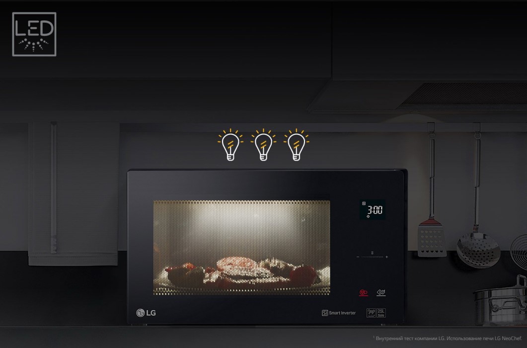 Микроволновая печь (СВЧ) LG MH6336GIB