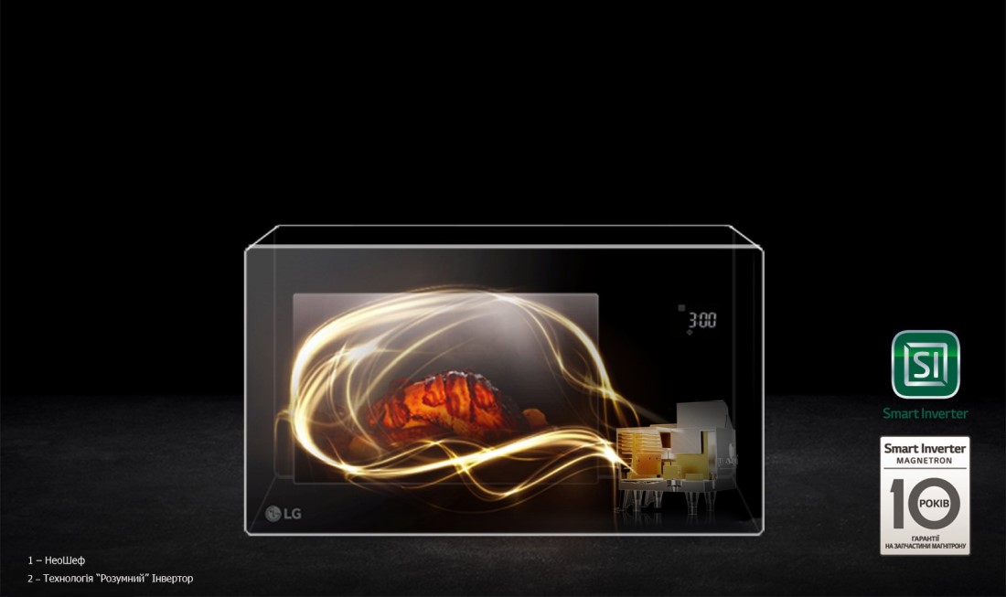 Микроволновая печь (СВЧ) LG MH6336GIB