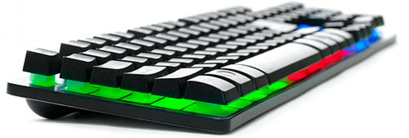Клавіатура дротова ігрова REAL-EL Comfort 7090 Backlit USB 3 ФотоКлавіатура дротова ігрова REAL-EL Comfort 7090 Backlit USB 3