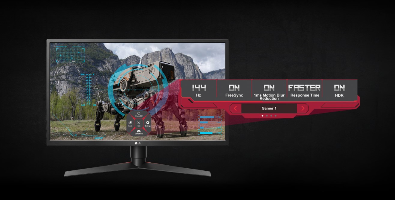 Монітор ігровий LG 32GK850F-B - 10 Фото Монітор ігровий LG 32GK850F-B - 10