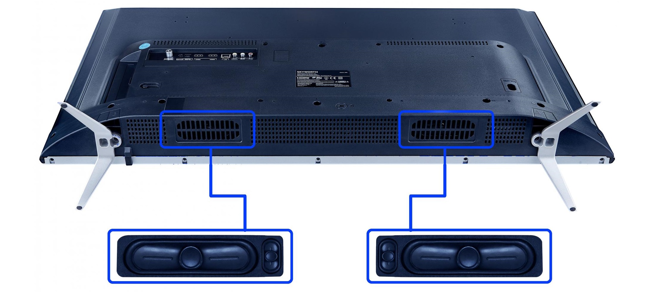 Телевизор Skyworth 40E6 AI - 3 Телевизор Skyworth 40E6 AI - 3