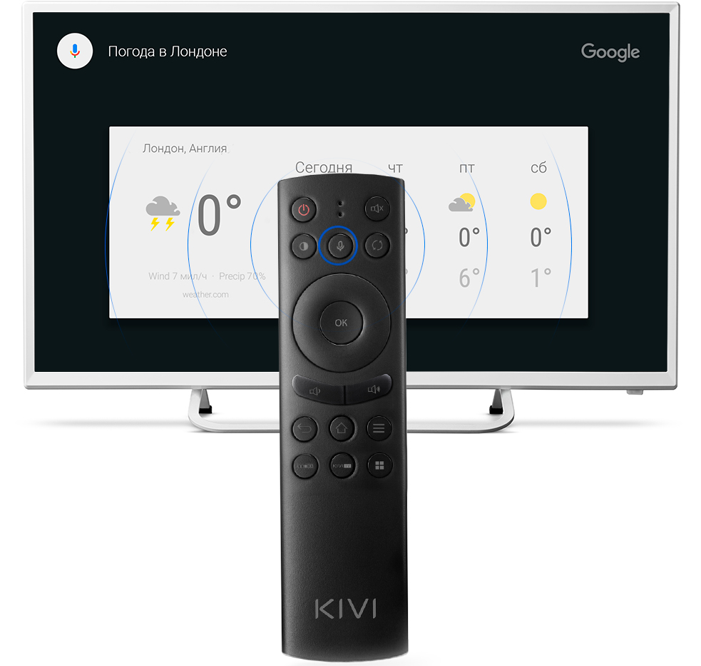 Телевизор Kivi 40UR50GU— Фото 2 — интернет-магазин COMFY Телевизор Kivi 40UR50GU — Фото 2