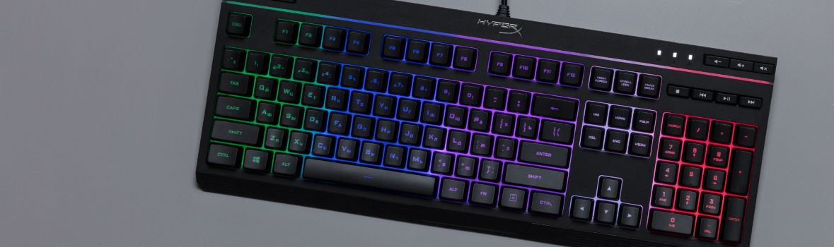 Клавиатура проводная игровая HyperX Alloy Core RGB (HX-KB5ME2-RU) 2 ФотоКлавиатура проводная игровая HyperX Alloy Core RGB (HX-KB5ME2-RU) 2