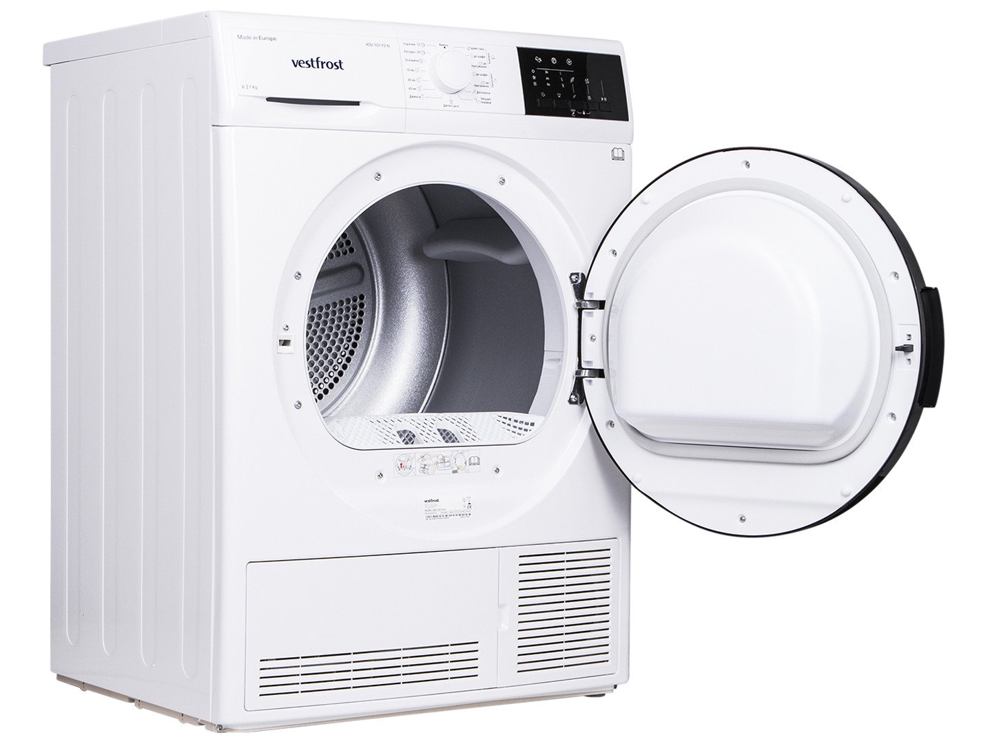 Сушильная машина Vestfrost XDV107F2N - 5 Фото Сушильная машина Vestfrost XDV107F2N - 5