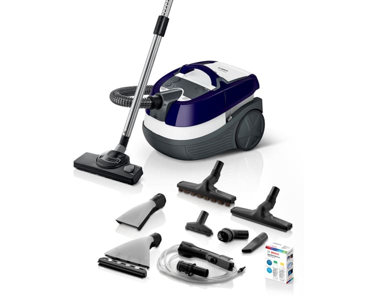 Пылесос моющий с аквафильтром Bosch BWD41740 - Фото 2 - интернет-магазин Comfy Пылесос моющий с аквафильтром Bosch BWD41740 - Фото 2