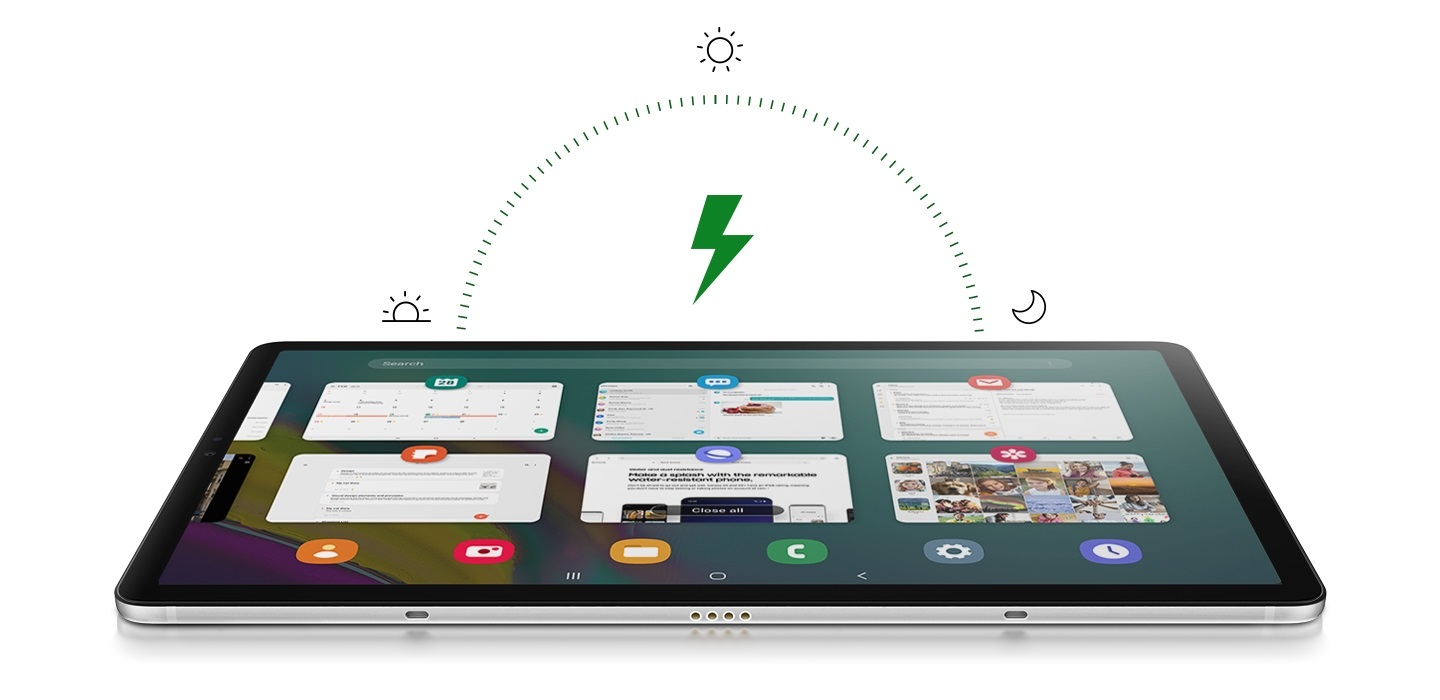 Androidタブレット本体 Samsung Tab S5e 64GB Wi-Fi Galaxy Tab S5e」サムスンの10.5型Androidタブレット、同等サイズの他