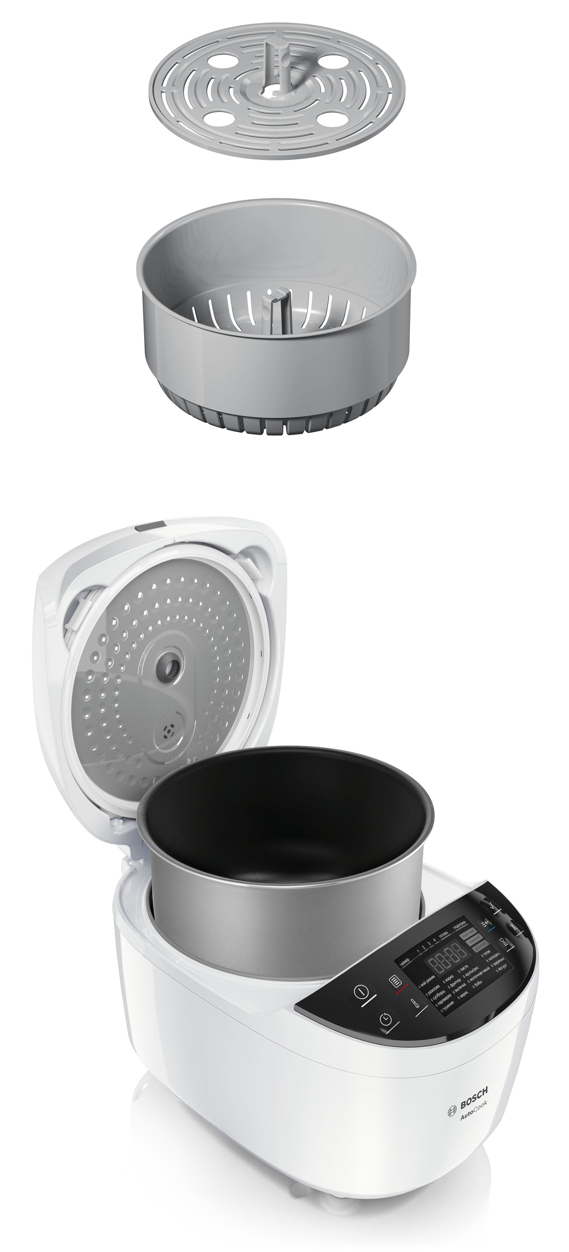 МУЛЬТИВАРКА BOSCH MUC11W12RU 】 — купить Bosch MUC11W12RU, цена в Киеве ...