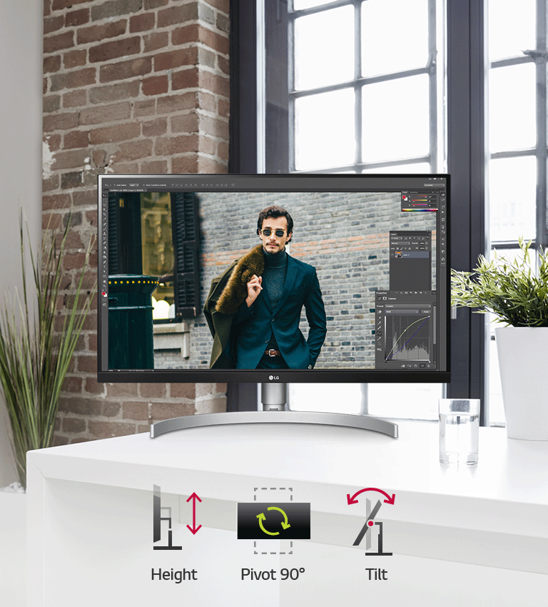 Фото Монітор LG UltraFine 27UL850-W - 25