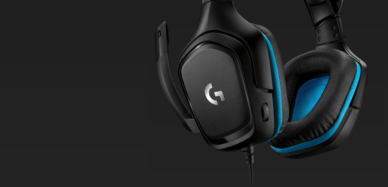 Фото Гарнітура дротова ігрова Logitech G432 7.1 Surround Sound Wired Gaming Headset (981-000770) - 6