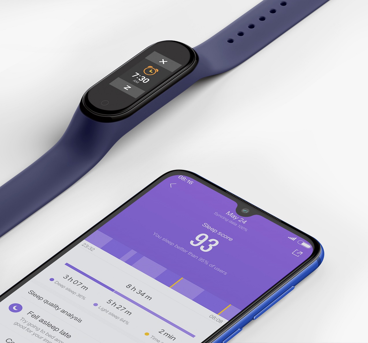 Фото Фітнес-браслет Xiaomi Mi Smart Band 4 Black - 13