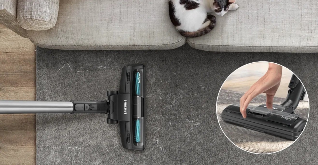Пылесос для сухой уборки с мешком Samsung Pet Care VC20M2589JD/UK — Фото 3 — интернет-магазин COMFY Пылесос для сухой уборки с мешком Samsung Pet Care VC20M2589JD/UK — Фото 3