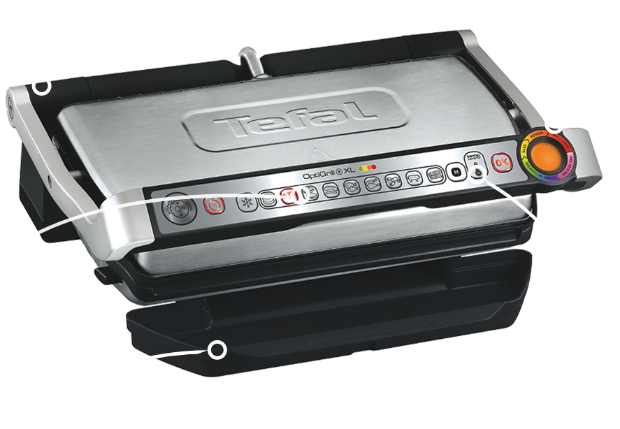 Гриль-барбекю электрический Tefal GC724D12 Optigrill+ XL - 2 Фото Гриль-барбекю электрический Tefal GC724D12 Optigrill+ XL - 2