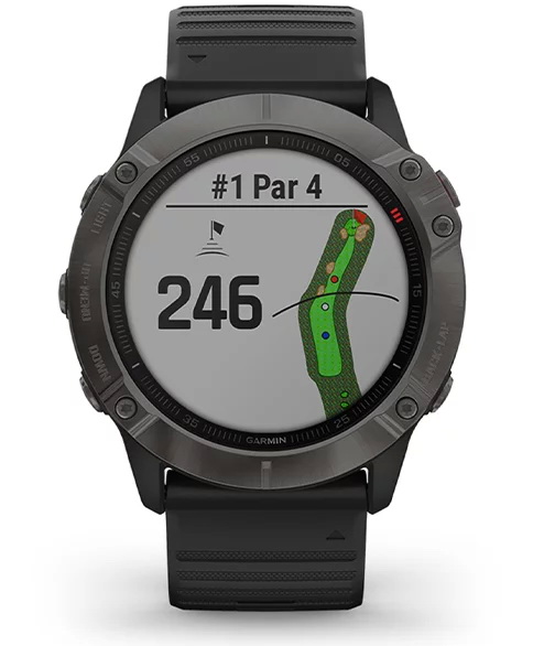 Garmin Fenix 6X Pro Black with Black Band - 10 Garmin Fenix 6X Pro Black with Black Band - 10