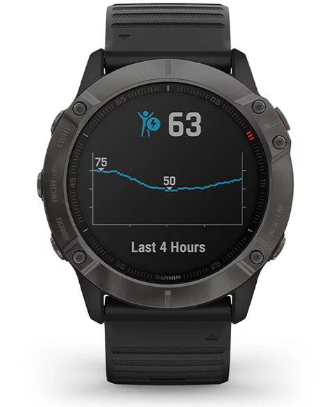 Garmin Fenix 6X Pro Black with Black Band - 21 Garmin Fenix 6X Pro Black with Black Band - 21