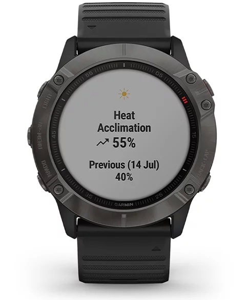 Garmin Fenix 6X Pro Black with Black Band - 6 Garmin Fenix 6X Pro Black with Black Band - 6