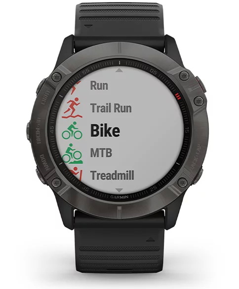 Garmin Fenix 6X Pro Black with Black Band - 7 Garmin Fenix 6X Pro Black with Black Band - 7