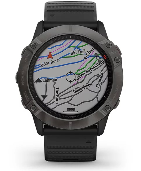 Garmin Fenix 6X Pro Black with Black Band - 8 Garmin Fenix 6X Pro Black with Black Band - 8