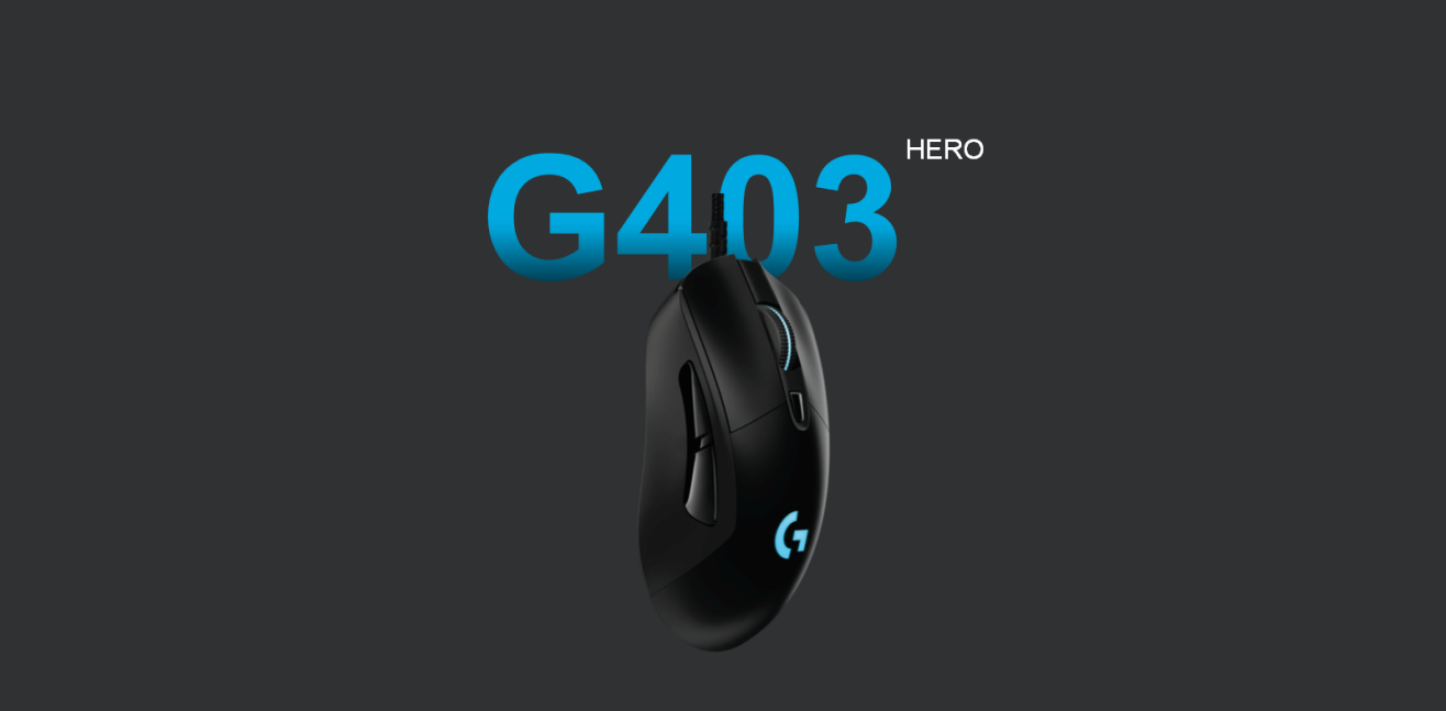Фото Миша дротова ігрова Logitech G403 HERO (910-005632) - 1