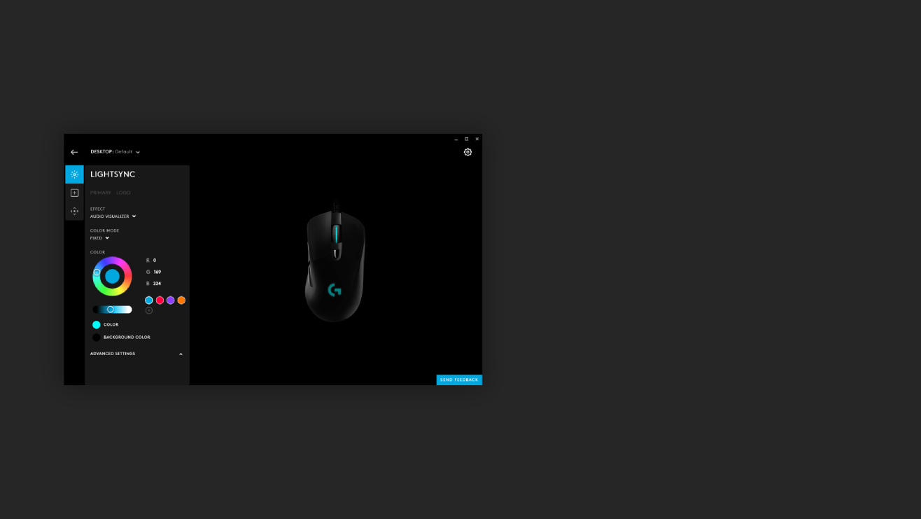 Фото Миша дротова ігрова Logitech G403 HERO (910-005632) - 2