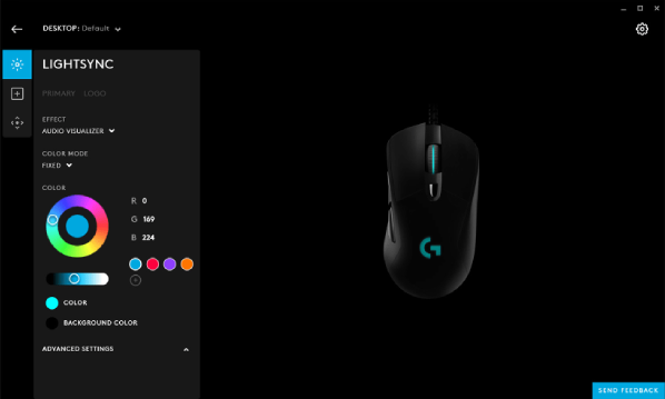 Фото Миша дротова ігрова Logitech G403 HERO (910-005632) - 2