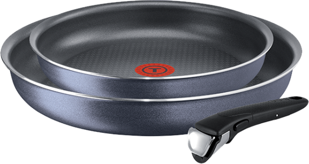 Набор сковород Tefal L2319202 Ingenio Elegance 3 пр. - 1 Фото Набор сковород Tefal L2319202 Ingenio Elegance 3 пр. - 1