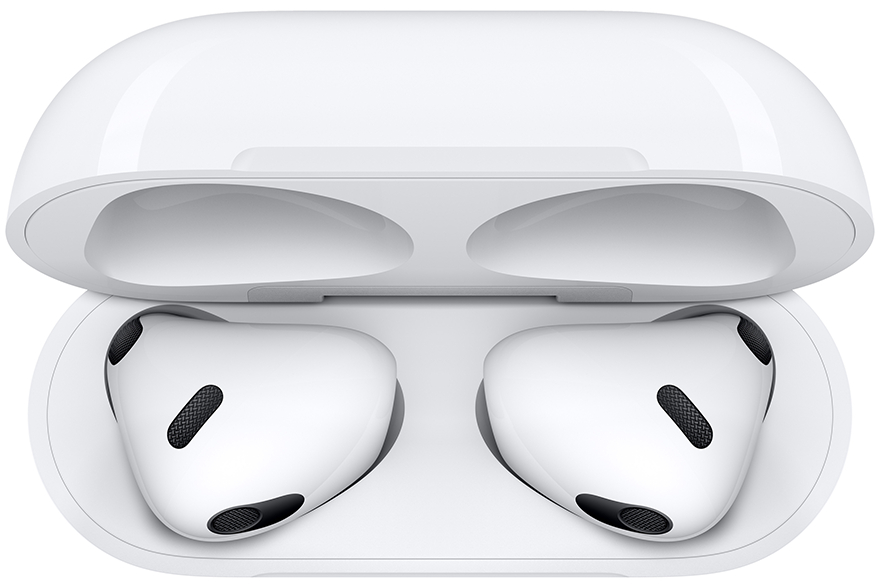 Фото Наушники вкладыши беспроводные TWS Apple AirPods 3 gen (MME73) - 3