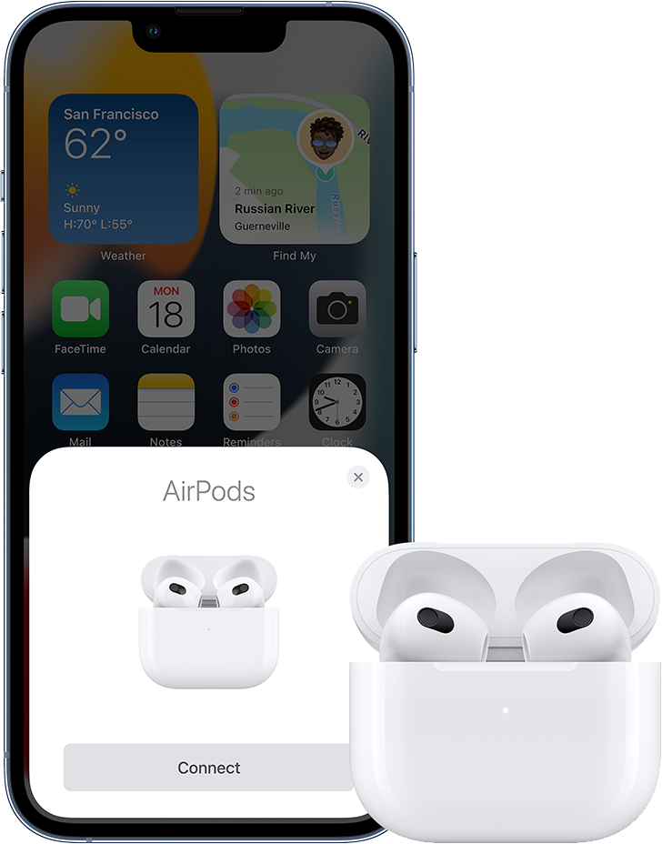 Фото Наушники вкладыши беспроводные TWS Apple AirPods 3 gen (MME73) - 4