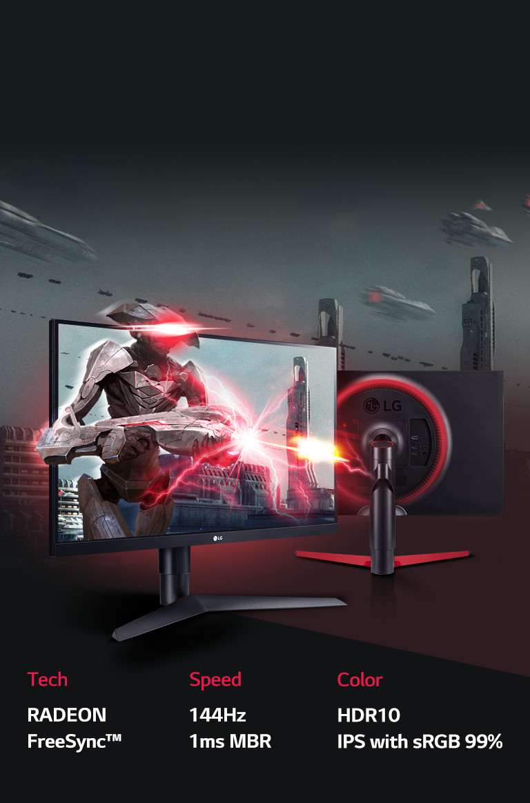 Монитор игровой LG 27GL650F-B - 2 Фото Монитор игровой LG 27GL650F-B - 2