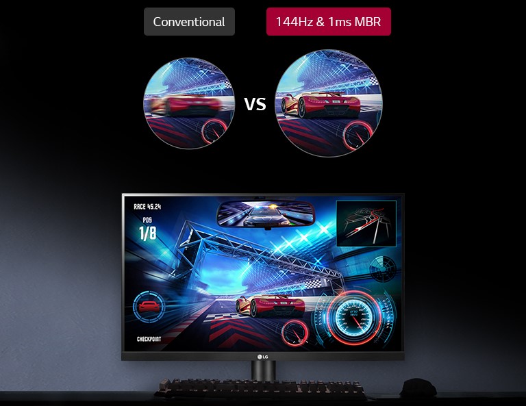 Монитор игровой LG 27GL650F-B - 8 Фото Монитор игровой LG 27GL650F-B - 8