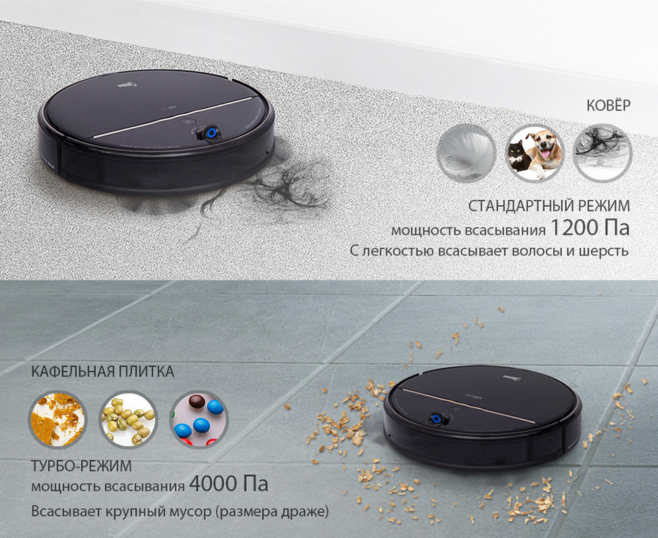 Пылесос робот моющий Midea VCR08 - 8 Фото Пылесос робот моющий Midea VCR08 - 8