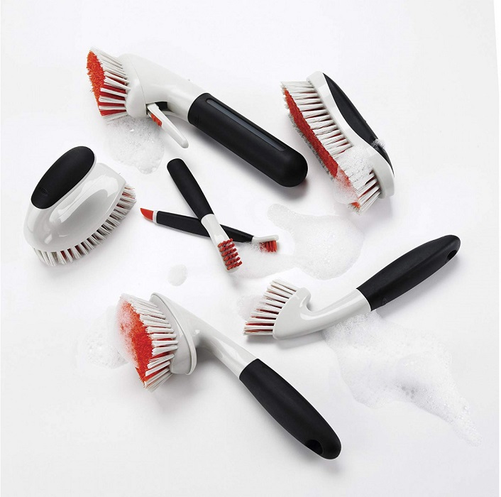 Фото Щітка для миття посуду OXO 13x11x8 см 33881 4