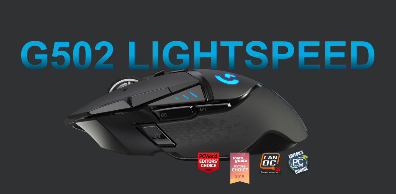Фото Миша бездротова ігрова Logitech G502 Lightspeed Wireless (910-005567) - 1