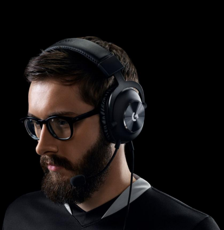 Гарнітура дротова ігрова Logitech Pro X Gaming Black (981-000818) - 3 Фото Гарнітура дротова ігрова Logitech Pro X Gaming Black (981-000818) - 3